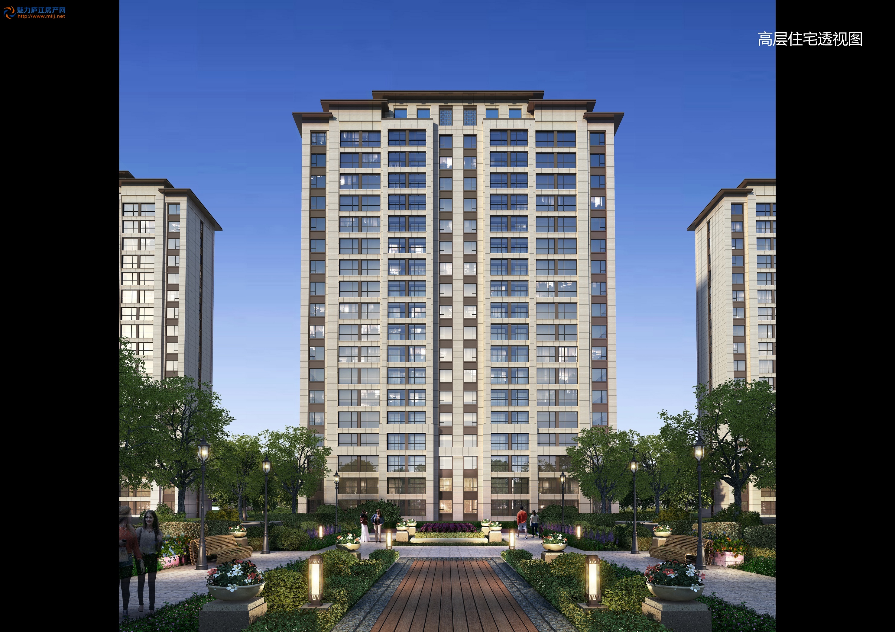 城改&middot;移湖观邸效果图